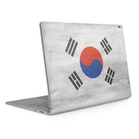 South Korean Flag Distressed Surface Book 2 13.5in Skin